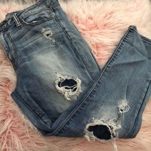 American Eagle High Waisted Jegging Crop 12